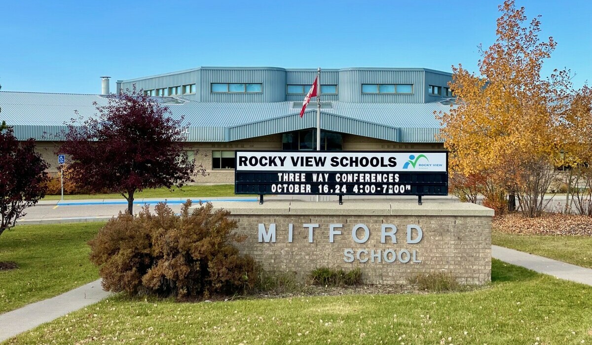 Outside View of Mitford School